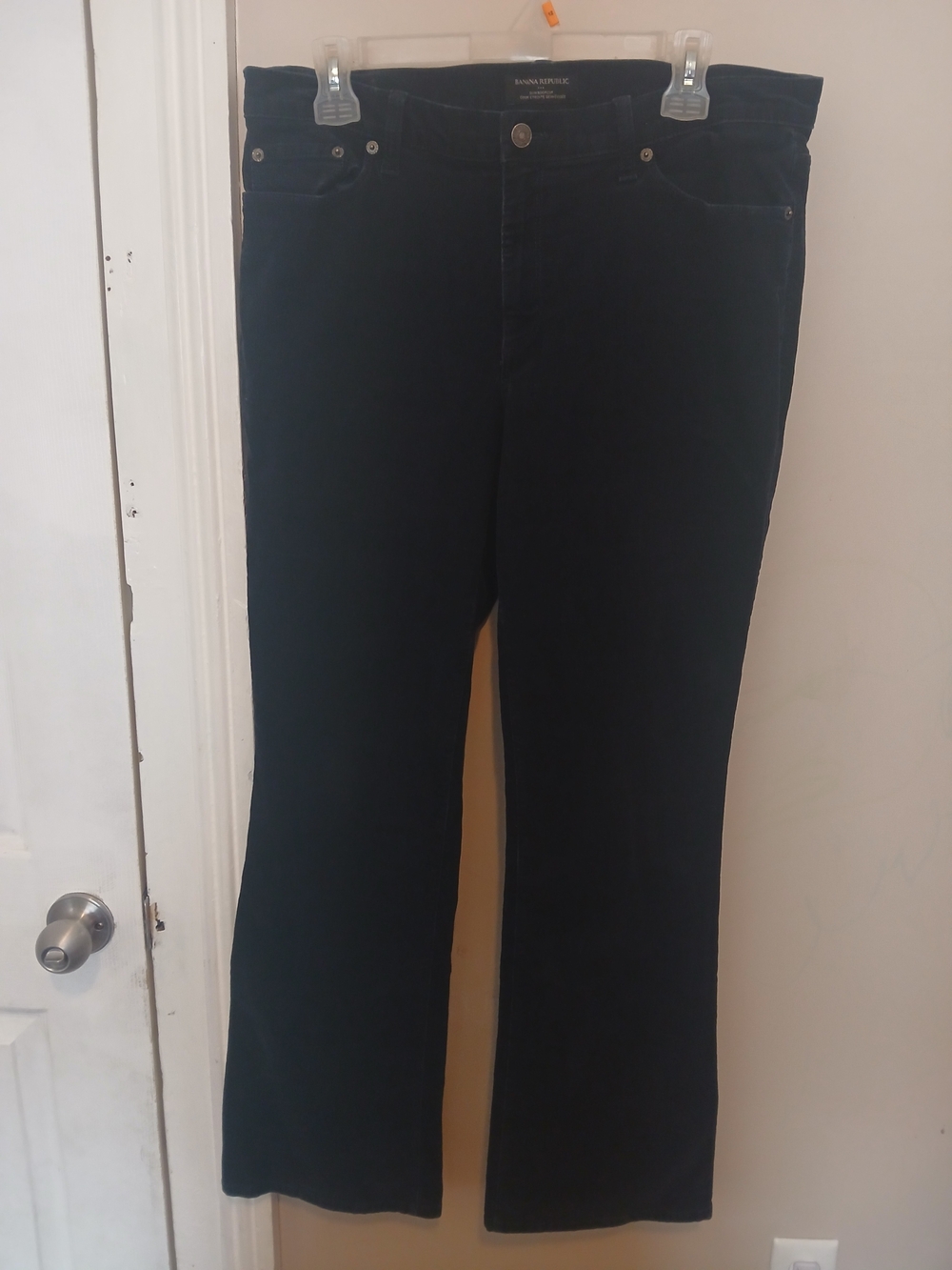 Banana Republic Navy Blue Boot Cut Courdory Pants